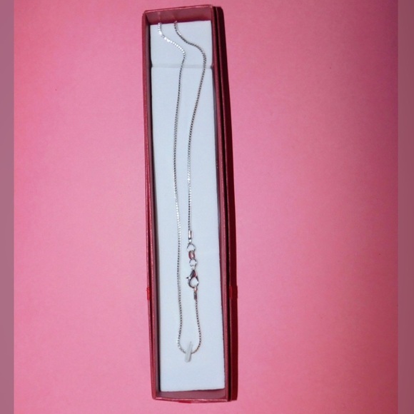 NWOT - 16”, 20”, or 24” Sterling Silver Box Chain - Picture 2 of 4